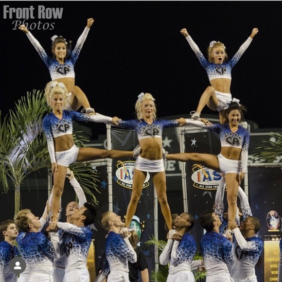 Cheer athletics cheetahs uniform top - Picture 6 of 8